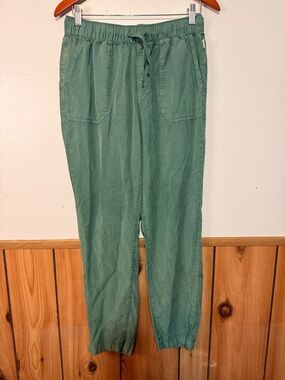 Magellan Outdoors Teal Green Drawstring Jogger Pants
